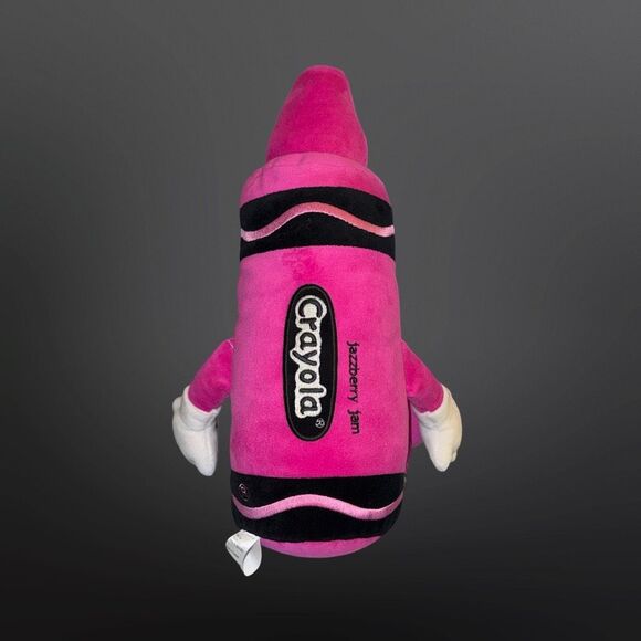 2015 Crayola Jazzberry Jam Purple Pink Crayon Plush 14” - Picture 5 of 6